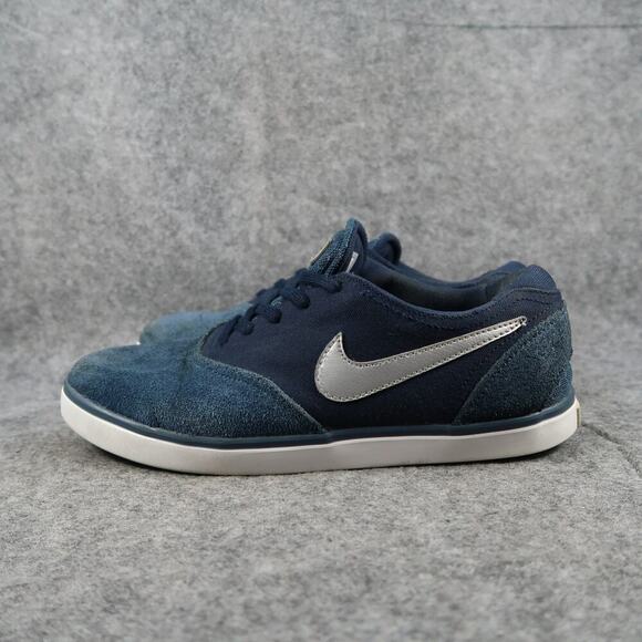 Nike Shoes Mens 7 Skate Sneakers Eric Koston 2 Blue Suede Canvas Lace Up Casual - Picture 4 of 11